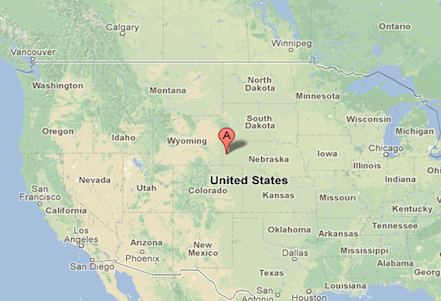 Nebraska map